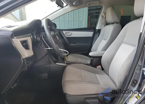 2015 Toyota Corolla Le z USA, uszkodzony, nr VIN 2T1BURHE4FC382193